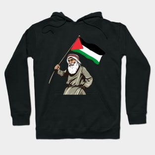 Free Palestine - Flag Hoodie